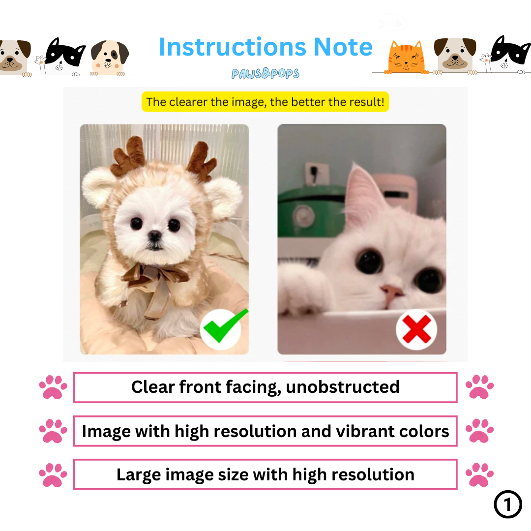 Paws&Pops Photo picking instruction