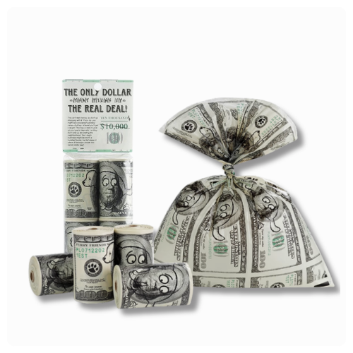 Dollar Bill Dog Waste Bags
