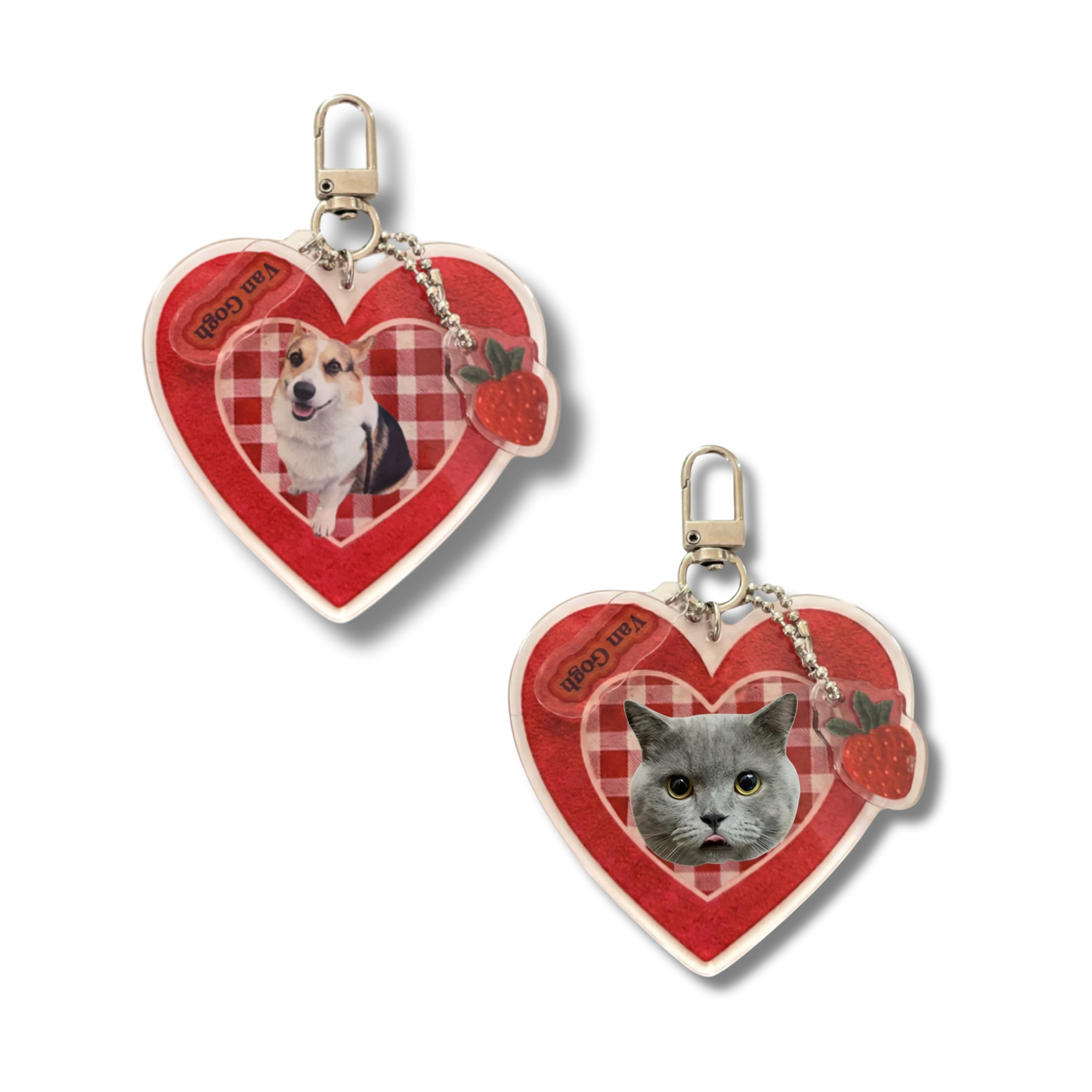 Custom Love Keychain