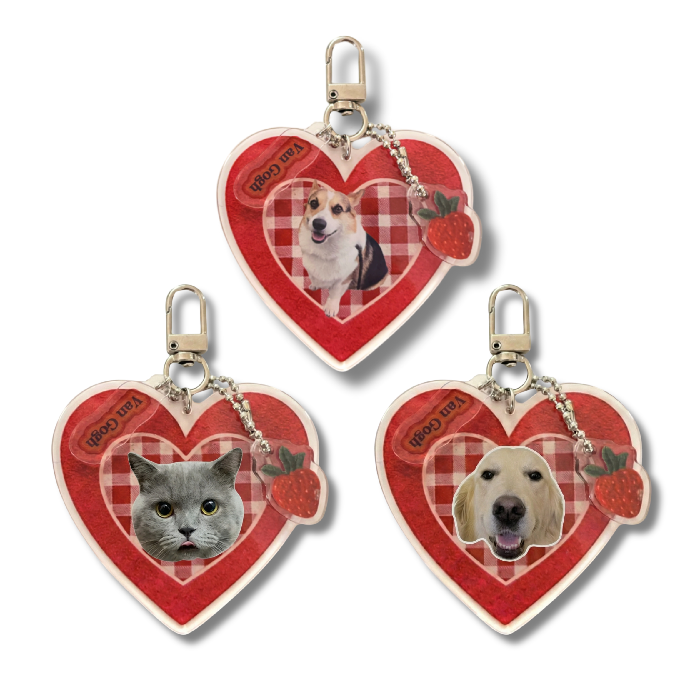 Custom Love Keychain