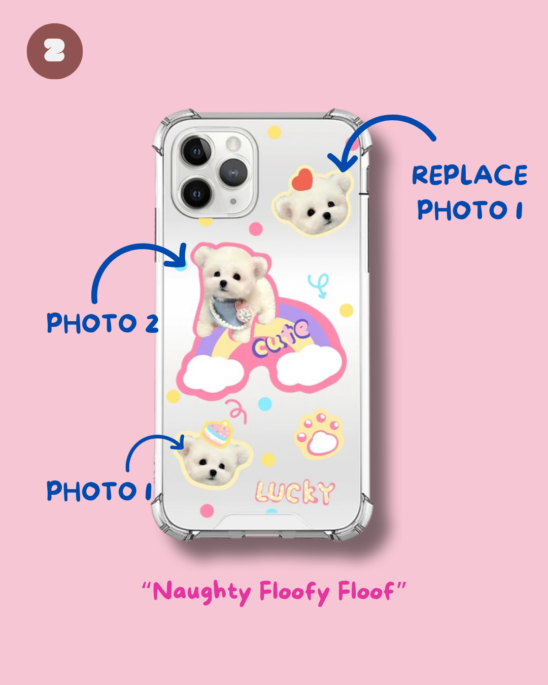 Rainbow Pet-[Customizable 3 Pet Photos]