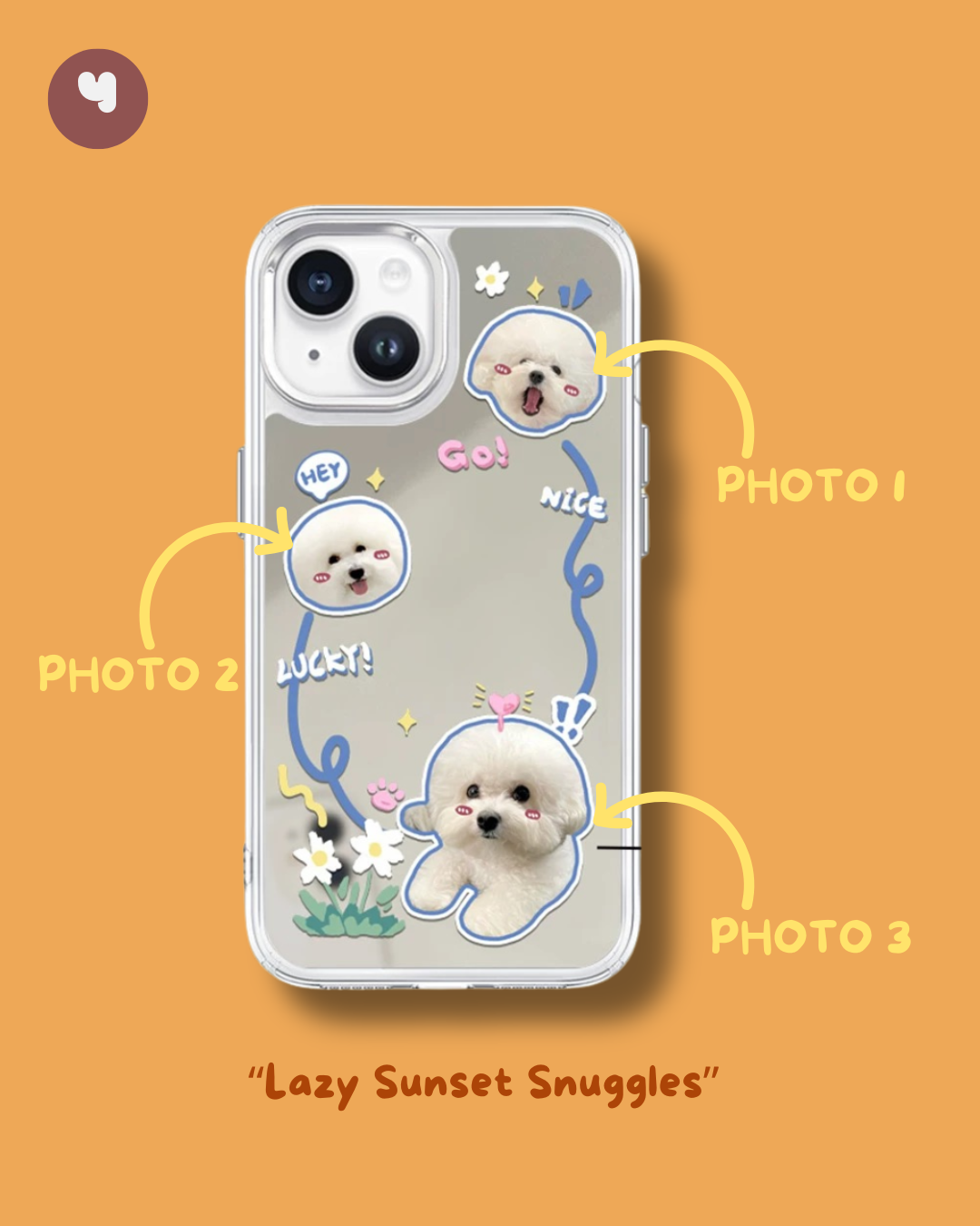 [Combo Deal] Daisy Flower(3 Photos)+Pop-Socket
