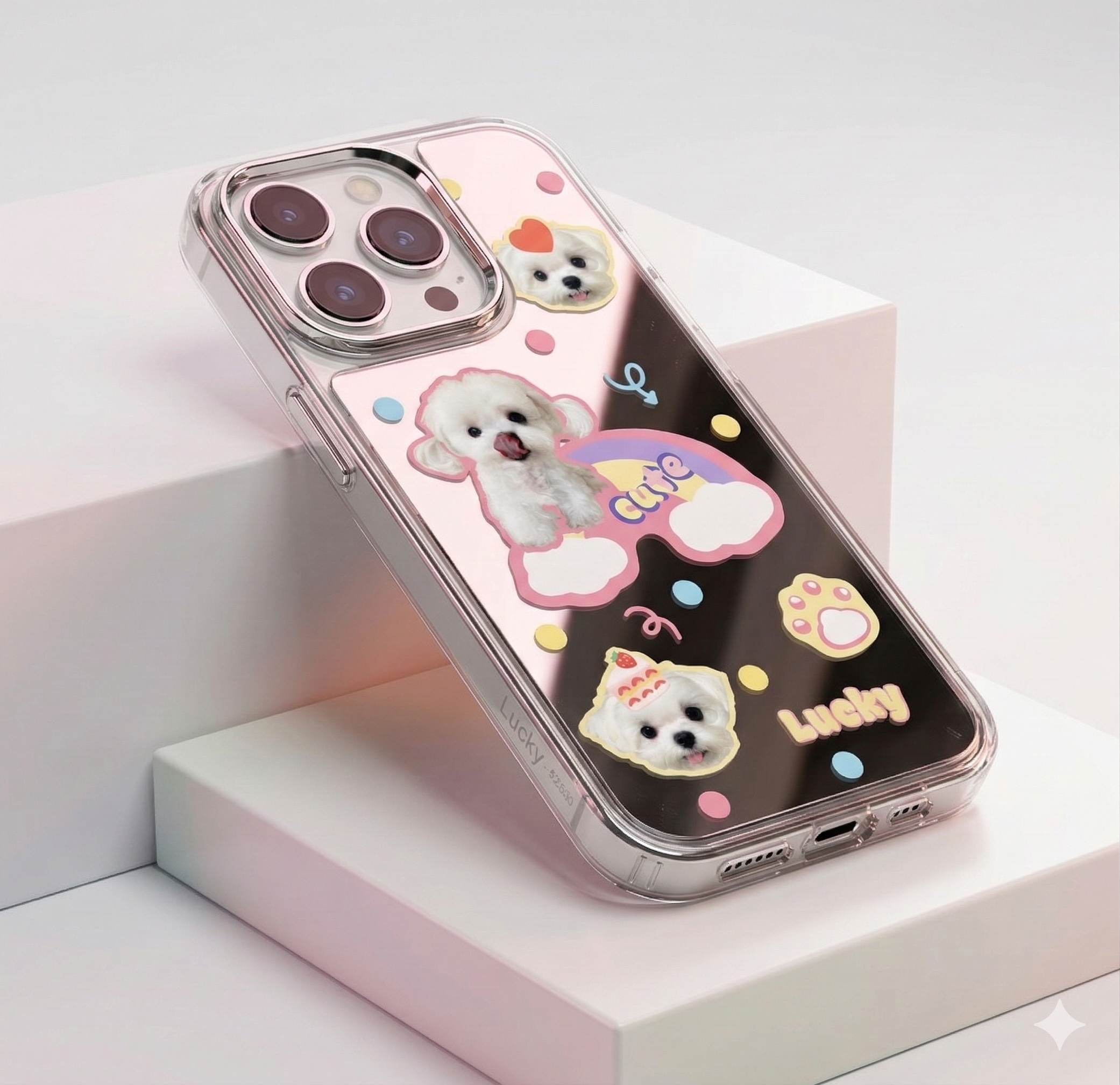 Rainbow Pet-[Customizable 3 Pet Photos]