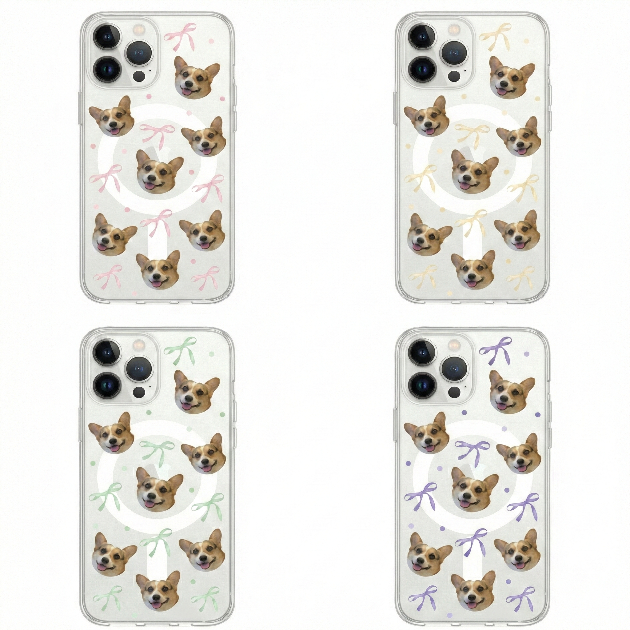 Bowtique PhoneCase  -[Customizable 1 Pet Photo]
