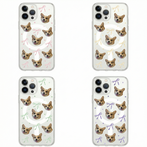 Bowtique PhoneCase  -[Customizable 1 Pet Photo]