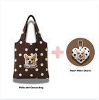 [Combo Deal] Everyday Tote Bag+ Heart Pillow Charm
