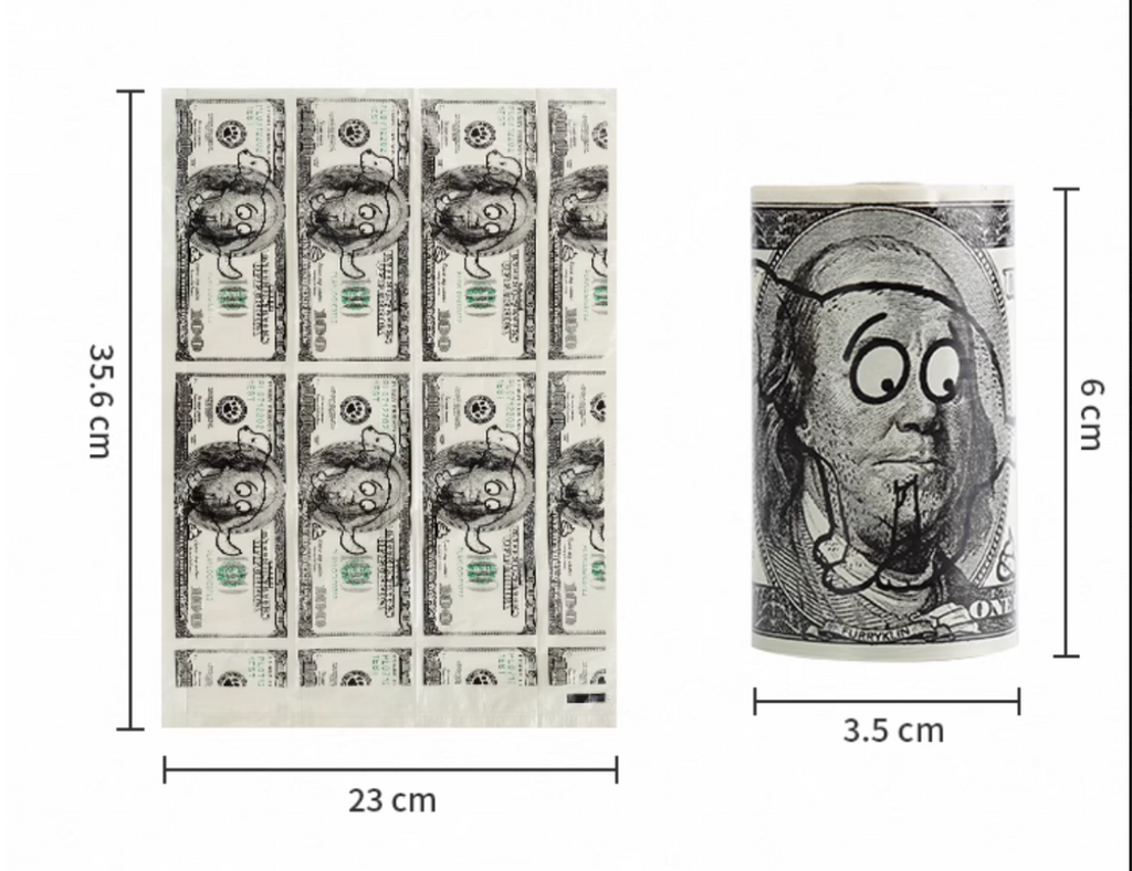 Dollar Bill Dog Waste Bags