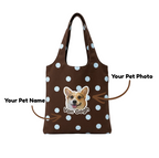 Customize Polka Dot Everyday Tote Bag